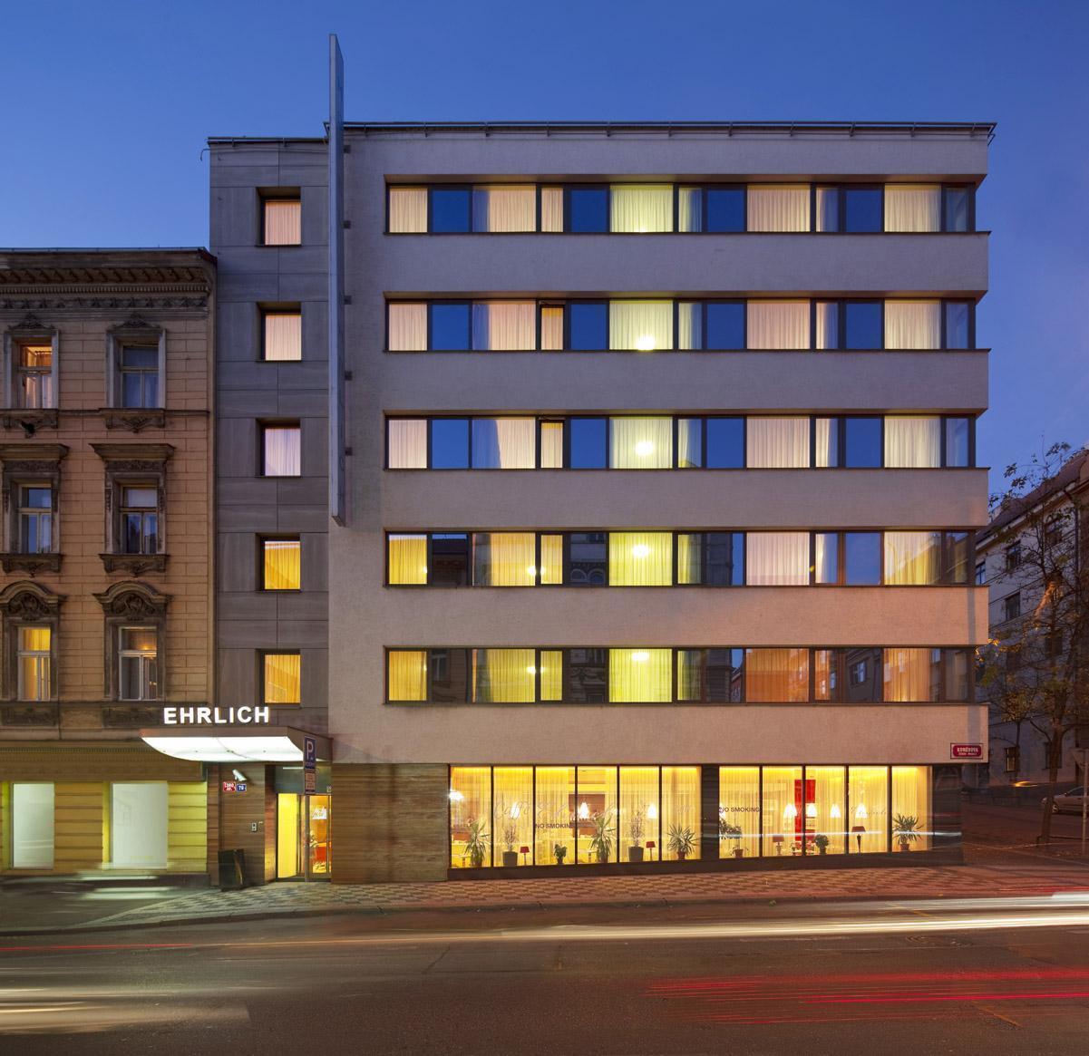 Hotel Ehrlich Praga Exterior foto